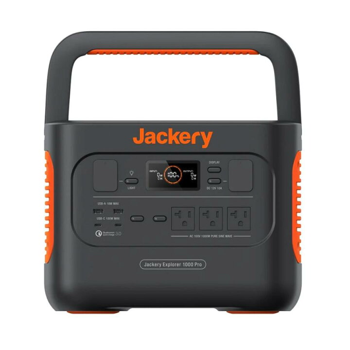 楽天市場】Jackery ポータブル電源1000Pro JE-1000B 容量1002Wh 定格 