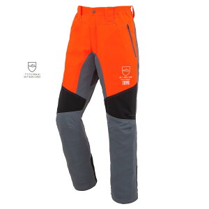 TOYO 高視認・暑熱対策チェーンソー防護ズボン GBZ-200N トーヨ(JIS T 8125-2:2022適合商品)