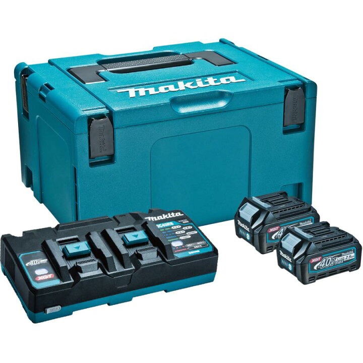 楽天市場】makita マキタ パワーソースキット XGT4（BL4025x2本・2口