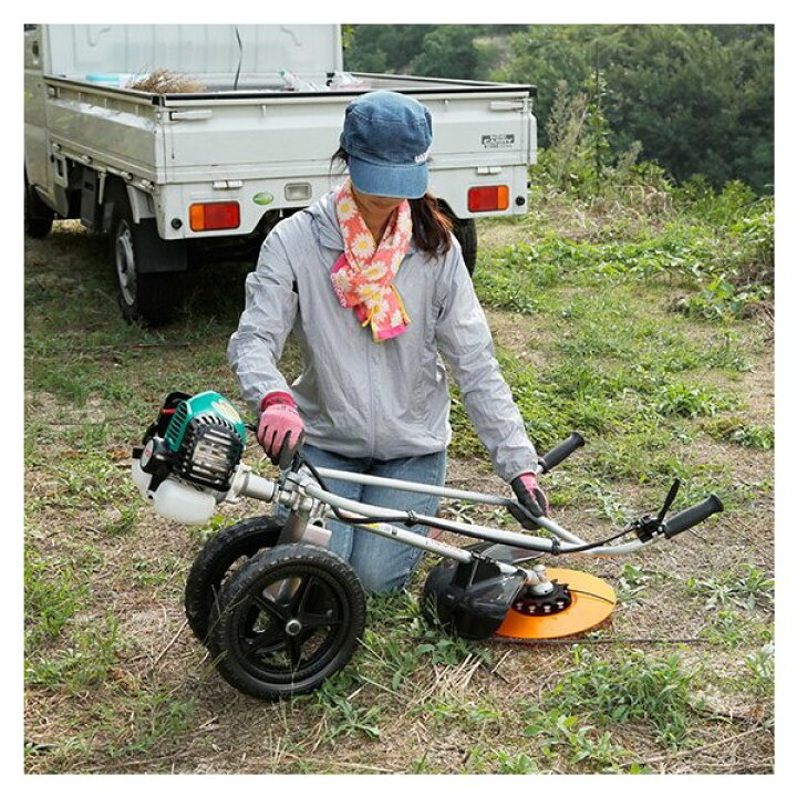 楽天市場 Ryobi リョービ 手押し式エンジン草刈機 Hekm 221 あんぜんロータ径300mm 排気量 6mlクラス 現場屋本舗 楽天市場店