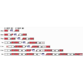 ハイビスカス 66ロッド（単品） 70cm 両面10cm間隔赤白 表縦・裏横数字 測量 土木 建築