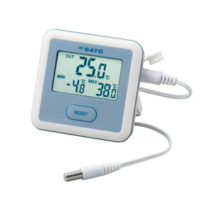 skSATO デジタル最高最低温度計 PC-3510 No.1840-00 佐藤計量器