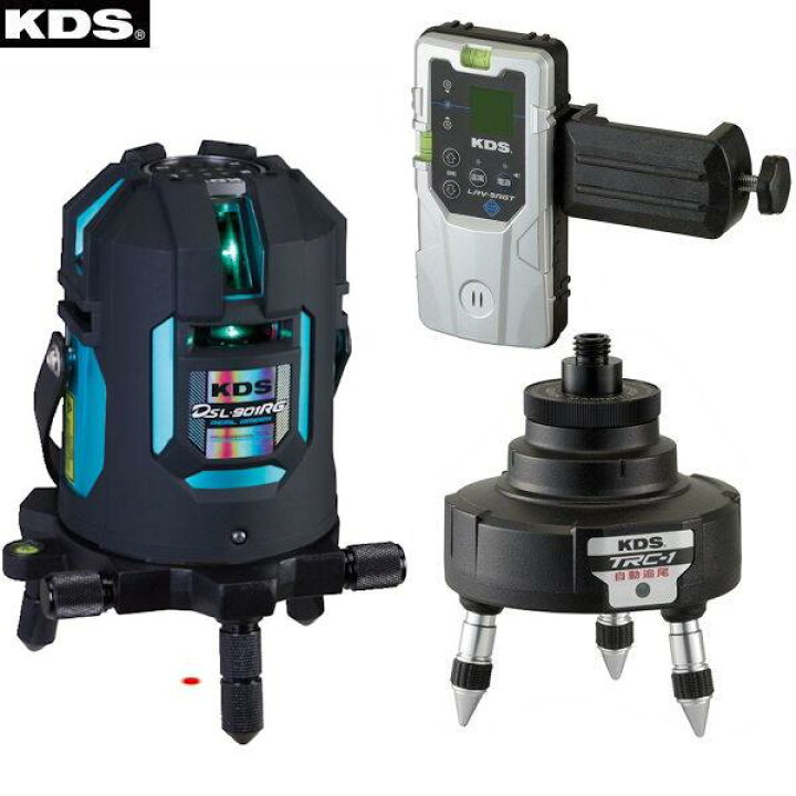 楽天市場】ムラテックKDS 高輝度グリーンレーザー墨出器 DSL-901RGN 