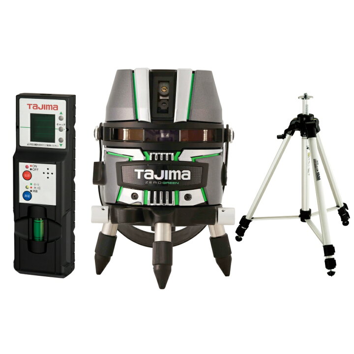 楽天市場】(T)タジマ レーザー墨出し器 ZERO GREENジンバルKYR 3WAY 