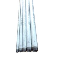 現場屋さん　白ガス管　両ねじ加工　Φ20A(3/4B)Φ※外径約27.2mm ×長さ 1.6m（1600mm)　JFE-SGP 　鉄管…