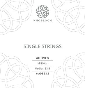 �m�u���b�N/�A�N�e�B�u�E�~�f�B�A��(�o����) KNOBLOCH single strings ADS33.5 �ቹ�� �o���� �N���V�b�N�M�^�[��/�V���b�v��3980�~�ȏ�w���ő�������