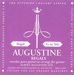 I[KX`^[K(3) Augustine Regal G or 3rd NVbNM^[