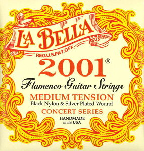 ���x���^2001�t�������R�E�~�f�B�A���E�e���V�����iSet�j LA BELLA Flamenco medium tension �N���V�b�N�M�^�[��/�V���b�v��3980�~�ȏ�w���ő�������