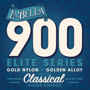���x���^900 Elite Classical �~�f�B�A���e���V�����iSet�j LA BELLA Elite series medium tension/gold nylon:golden alloy �N���V�b�N�M�^�[��/�V���b�v��3980�~�ȏ�w���ő�������