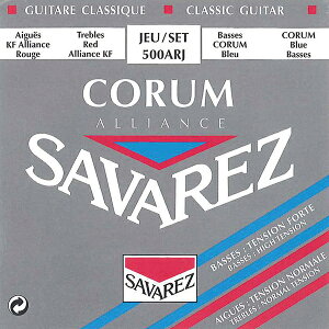 ToX^RAAXE500ARJ(set) SAVAREZ Corum/trebles:Alliance normal tension/basses:corum high tension NVbNM^[/Vbv3980~ȏwő