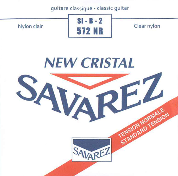 サバレス／ニュークリスタル572NR(2) SAVAREZ new cristal standard tension B-2 クラシックギター弦