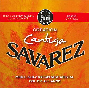 ToX^NGCVEJeB[K510MRm[}eV(set) SAVAREZ Creation cantiga normal tension SET/E1,B2:new cristal/G3:alliance/basses:cantiga NVbNM^[