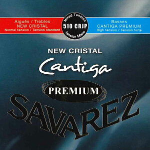 ToX^j[NX^EJeB[KEv~A510CRJP~bNXeV(set) SAVAREZ new cristal Cantiga/trebles:new cristal normal tension/basses:cantiga premium high tension NVbNM^[/Vb
