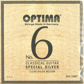 オプティマ／クリアナイロン・シルバースペシャル・ミディアムSNMT(set) OPTIMA clear nylon silver special medium SET クラシックギター弦