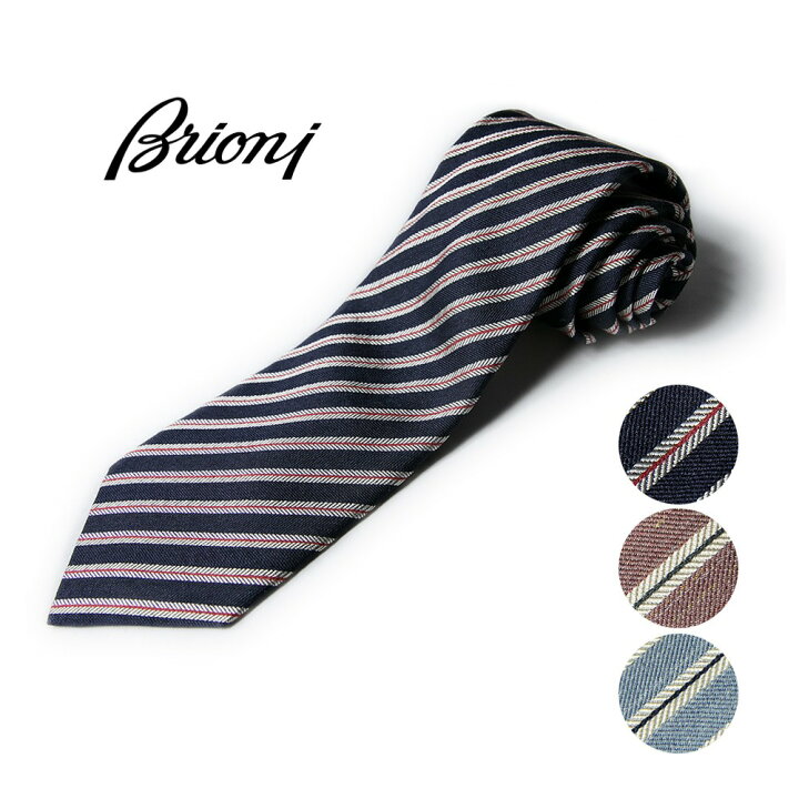 楽天市場】Brioni ブリオーニ ネクタイ シルク89％ リネン11％ P8414 
