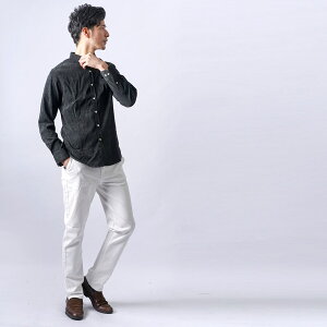 楽天市場 チノパン メンズ ストレッチチノ カラーパンツ ボトムス ツイル チノ スキニー ストレート ストレッチ 綿 ベーシック 赤 白 カーキ ネイビー M L Xl Ll h メンズファッション Geneless