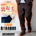 ワイドパンツ メンズ 裏起毛 ストレッチ 暖かい レギパン 軽量 ゆったり ワイド パンツ 伸縮性 防寒 秋冬 ボトム シンプル 無地 イージーパンツ あったかい 太め バギーパンツ 裏起毛パンツ 全7色 5410-7304 ジェネレス