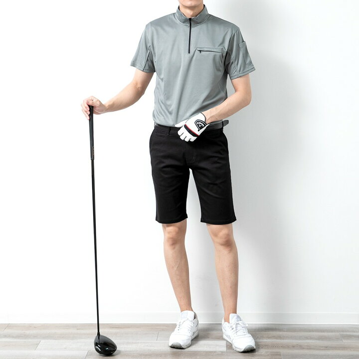 楽天市場 ゴルフパンツ メンズ ゴルフウェア ゴルフ ストレッチ ハーフパンツ ショートパンツ 膝丈 チノ パンツ ショーツ 短パン 夏 ショーパン 全5色 クリスマス ギフト プレゼント 男性 メンズファッション Geneless