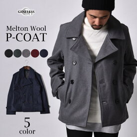 楽天市場 Pコート ショート丈 メンズファッション の通販
