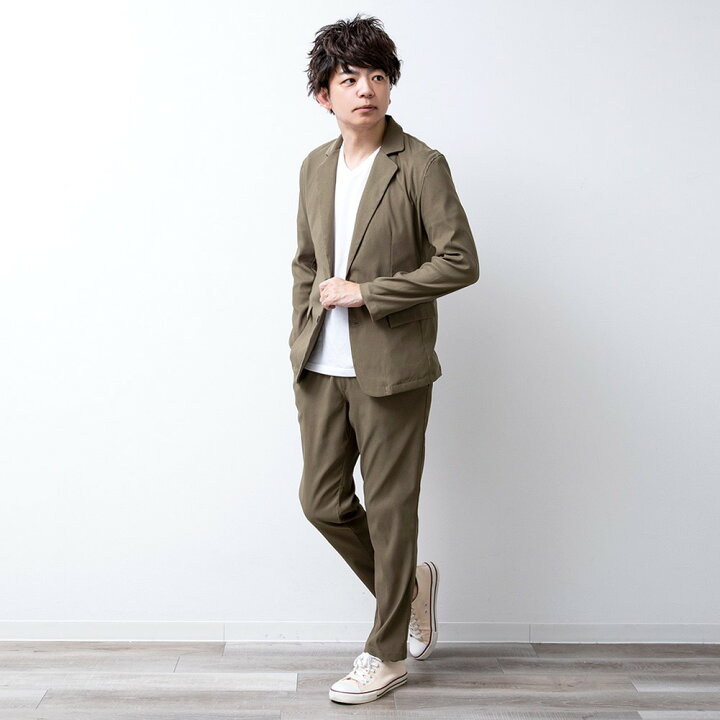 楽天市場】セットアップ メンズ テーラード ジャケット 超伸縮 おしゃれ ストレッチ テーラードジャケット 上下セット テレワーク 在宅勤務 ファスナーなし ゴルフウェア 洗えるスーツ 全4色 84230 : メンズファッション【GENELESS】 楽天市場】セットアップ メンズ テーラード ジャケット 超伸縮 おしゃれ ストレッチ テーラードジャケット 上下セット テレワーク 在宅勤務 ファスナーなし ゴルフウェア 洗えるスーツ 全4色 84230 : メンズファッション【GENELESS】