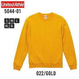 トレーナー メンズ スウェット United Athle スエット Uネック クルーネック 10oz 綿100 厚手 シンプル 無地 トップス 全20色 5044-01 ジェネレス