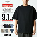 半袖tシャツ メンズ United Athle 肉厚 Tシャツ 半袖 マグナムウェイト Uネック クルーネック ゆったり 9.1oz ビッグシルエット 無地 全6色 4411-01 ジェネレス 父の日 父の日ギフト