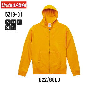 パーカー メンズ 長袖 スウェット 10oz United Athle ジップアップ パーカ フード ジップアップパーカー 厚め スエット 肉厚 シンプル 春秋 全14色 5213-01 ジェネレス