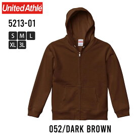 パーカー メンズ 長袖 スウェット 10oz United Athle ジップアップ パーカ フード ジップアップパーカー 厚め スエット 肉厚 シンプル 春秋 父の日 父の日ギフト 全14色 5213-01 ジェネレス