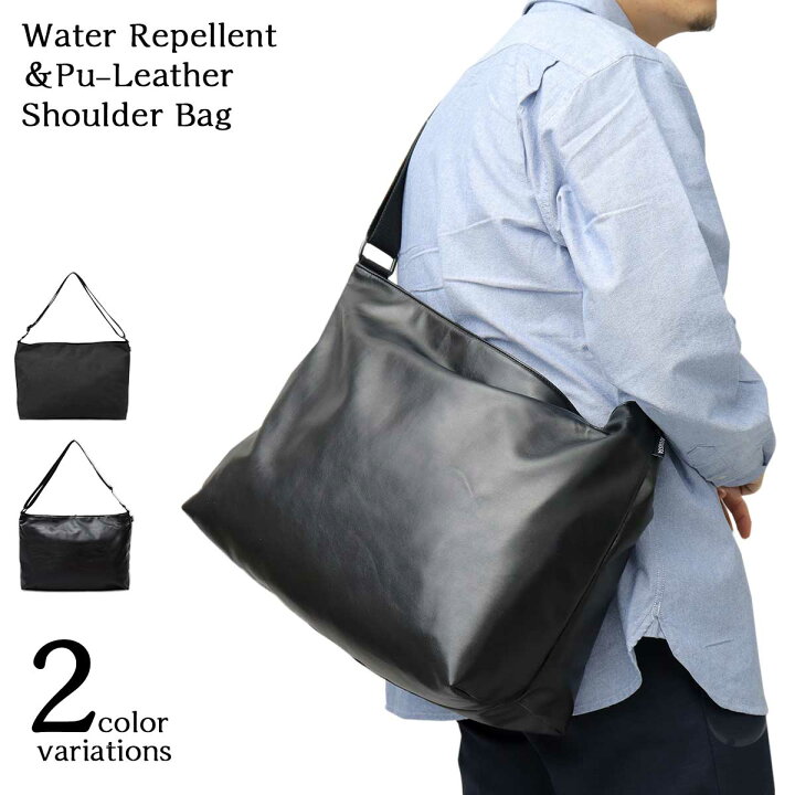 楽天市場】ショルダーバッグ バッグ メン ズ 黒 ブラック 撥水  
