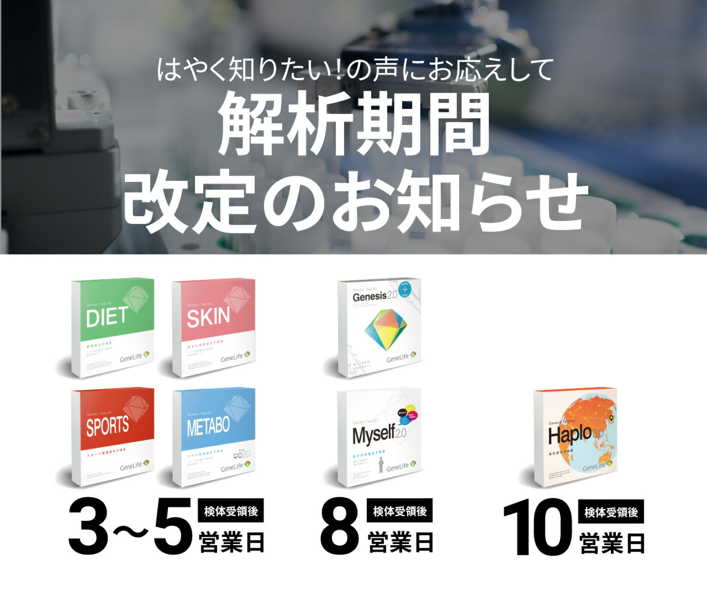 楽天市場 | GeneLife公式ショップ楽天市場店 - 累計遺伝子解析数280万 