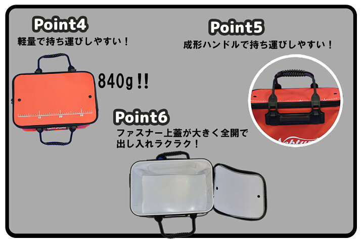 楽天市場】バッカン 40 大型 EVA 極厚 角 釣り 簡易 折り畳み クーラー 