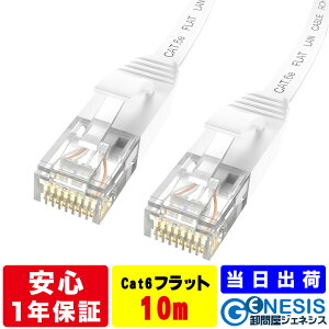 �t���b�g LAN�P�[�u�� cat6e 10m �Ɩ��p ��ƌ��� 1.3mm�� �J�[�y�b�g �� �� �� �� �� �X�g���[�g �����P�[�u�� RJ-45 �T�[�o�[ ethernet cable cat6 flat