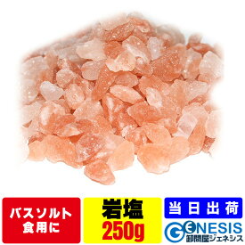 【ヒマラヤ岩塩 250g】GSPOWER 食用 バスソルト クリスタル ピンク 浄化 送料無料 リラックス
