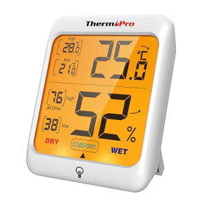 ThermoProT[v xv xvfW^ xvxv LCDobNCgt ōŒቷxl\ 24ԃf[^L^ x ₷ Kx\ CeA Ԃ ƒp OW