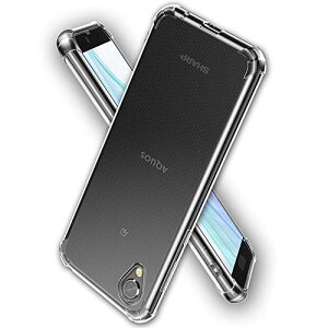 Hy+ AQUOS sense2 SH-01L SHV43 SH-M08 Android One S5 TPU ϏՌP[X ČRMILKi Ռz|Pbg Xgbvz[(N[jONXt)