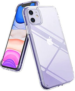 yRingkeziPhone 11 P[X FUSION TPU+PC ΂݂ɂ ω h~ ϏՌ ČRMILKi擾 X}zP[X X}zJo[ ACtH11 (Xgbvz[) - Clear