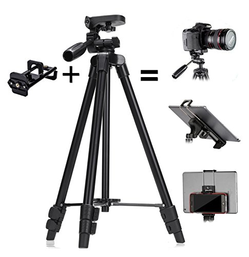 ZenCT 予約販売品 三脚 ビデオカメラ 一眼レフ プロジェクター レバーロック式 3段 軽量コンパクト 小型 三脚ケー アルミ 3WAY雲台 信託