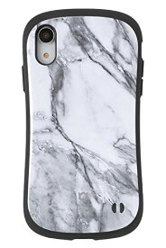 iFace First Class Marble iPhone XR ケース [ホワイト]