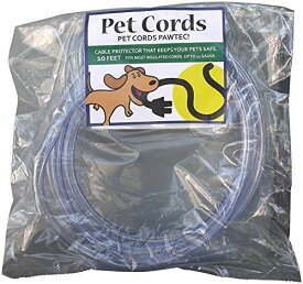 PetCords 10フィート、無香料、無臭までの絶縁ケーブルを介して噛むからあなたのペットを保護しprotector-犬と猫コード