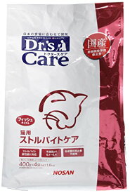 ドクターズケア (Drs CARE) 療法食 猫用 ストルバイトケア フィッシュテイスト 400g×4袋