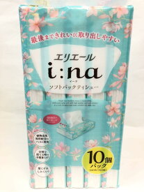 大王製紙 エリエール イーナ ソフトパックティシュー 150組×10パック