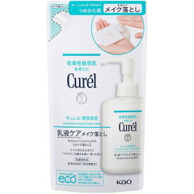 花王 Curel キュレル 乳液ケアメイク落とし つめかえ 180mL