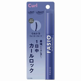 コーセー ファシオ ウルトラ WP マスカラ カール 03 クリアブラック 6g「メール便送料無料(A)」