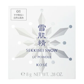 コーセー 雪肌精 スノー CC パウダー 01 やや明るい自然な肌色 8g「メール便送料無料(A)」