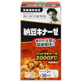 野口医学研究所 納豆キナーゼ 60粒(栄養補助食品)