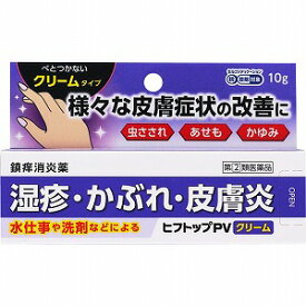 【第(2)類医薬品】AJD 新新薬品 ヒフトップPVクリーム 10g