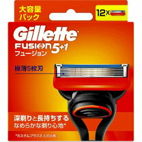 楽天市場】ジレット フュージョン 5 1 替刃 12個入の通販