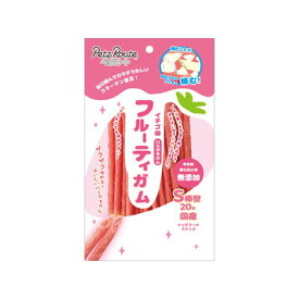 ペッツルート フルーティガムイチゴS棒型20本