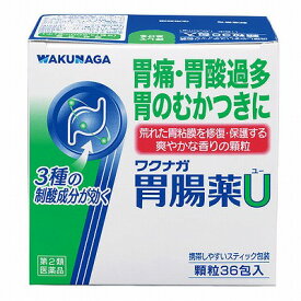 【第2類医薬品】湧永 ワクナガ胃腸薬U 36包「宅配便送料無料(B)」