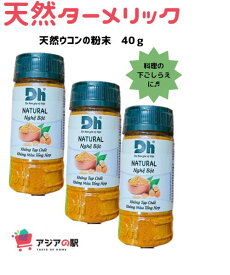 DH FOODS ウコン粉 40g, BOT NGHE DH FOODS　(3本セット)